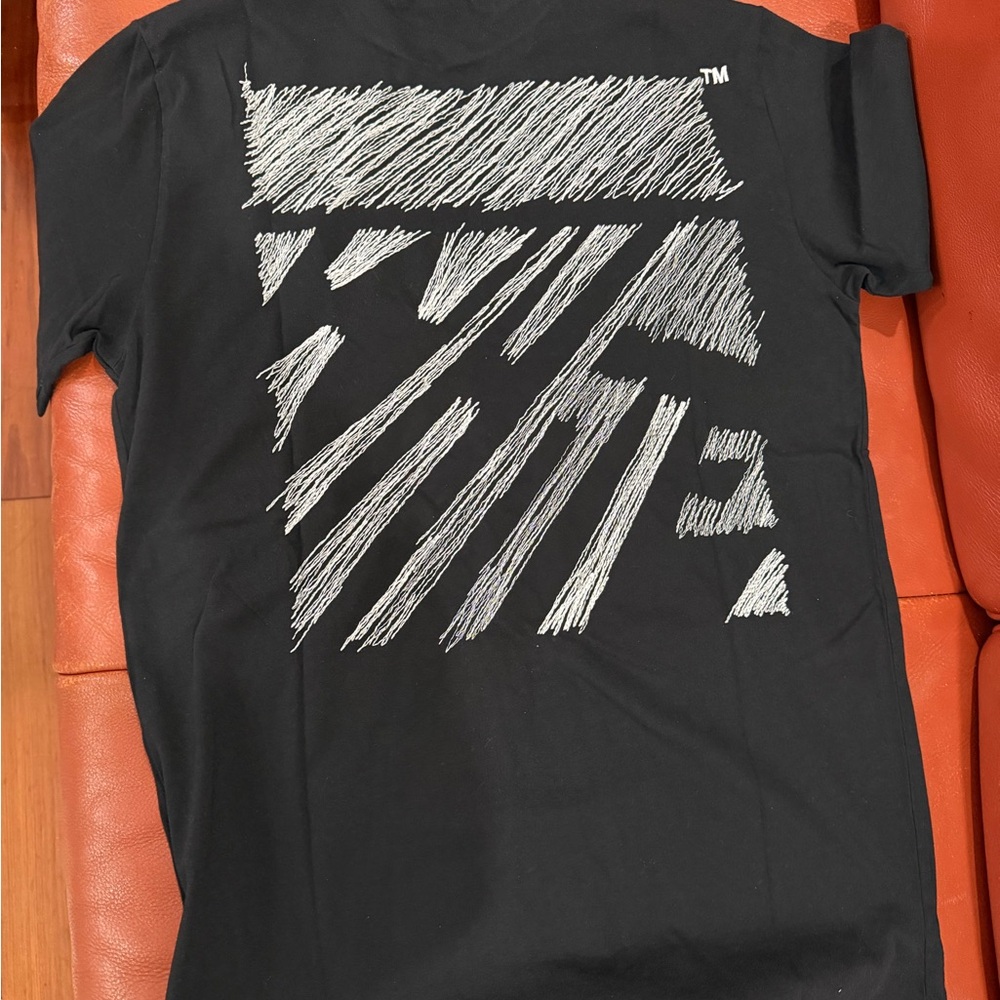 OFF-WHITE Scribble Diag S/S Tee
Black